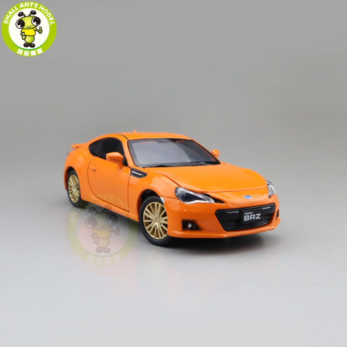 1/32 JKM Subaru BRZ Racing Car With Lights Diecast Model Toys Car Boys Girls Gifts
