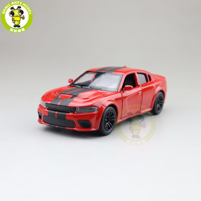 1/36 JKM Dodge Charger SRT Pull Back Diecast Model Car Toys For Kids Boys Gilrs Gifts