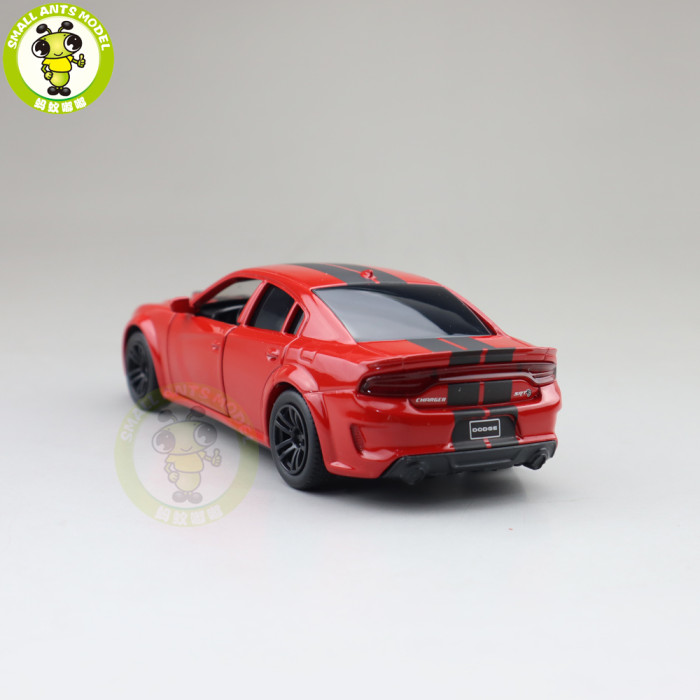 1/36 JKM Dodge Charger SRT Pull Back Diecast Model Car Toys For Kids Boys Gilrs Gifts