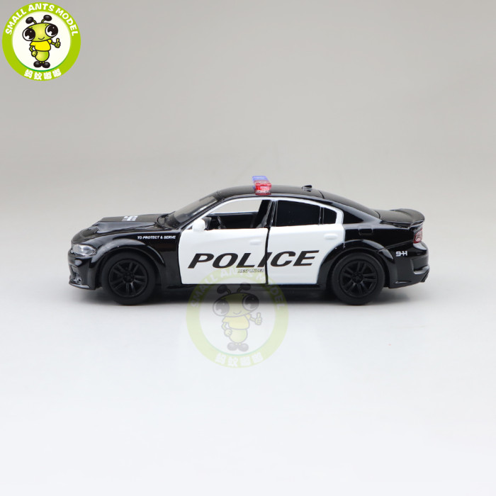 1/36 JKM Dodge Charger SRT Pull Back Diecast Model Car Toys For Kids Boys Gilrs Gifts