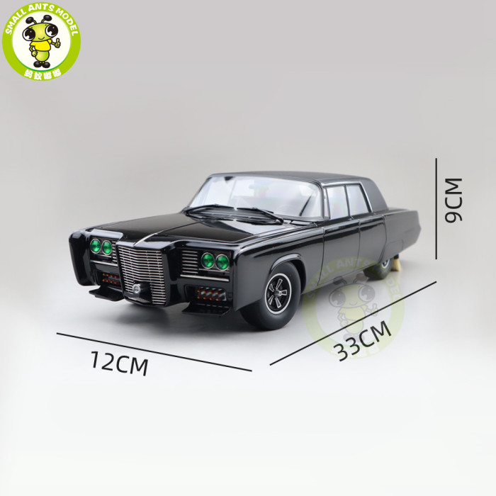 1/18 AUTOart 71546 The Green Hornet Black Beauty TV Series Diecast Model Toys Car Boys Girls Gifts