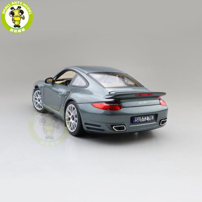 1/18 Norev Porsche 911 Turbo 2010 Diecast Model Toys Car Boys Girls Gifts