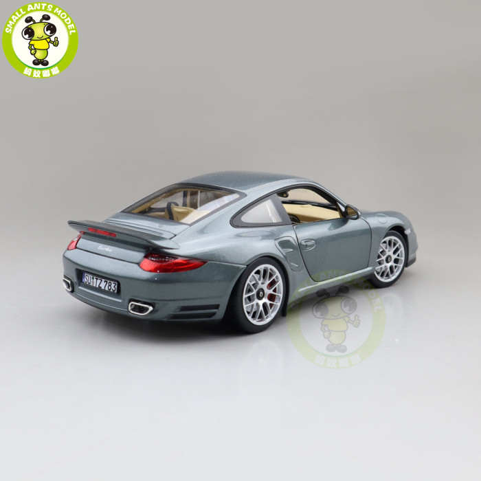 1/18 Norev Porsche 911 Turbo 2010 Diecast Model Toys Car Boys Girls Gifts