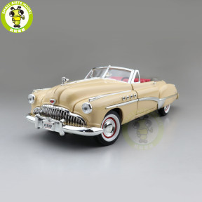 1/18 Buick 1949 Roadmaster Diecast Model Car Toys Boys Girls Gifts Manufactured by MOTORMAX