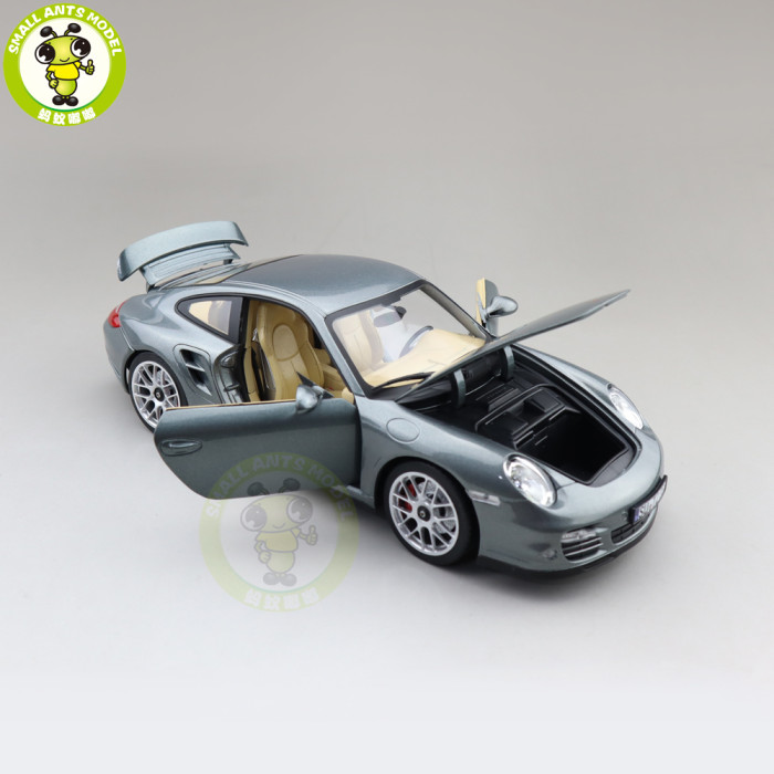 1/18 Norev Porsche 911 Turbo 2010 Diecast Model Toys Car Boys Girls Gifts