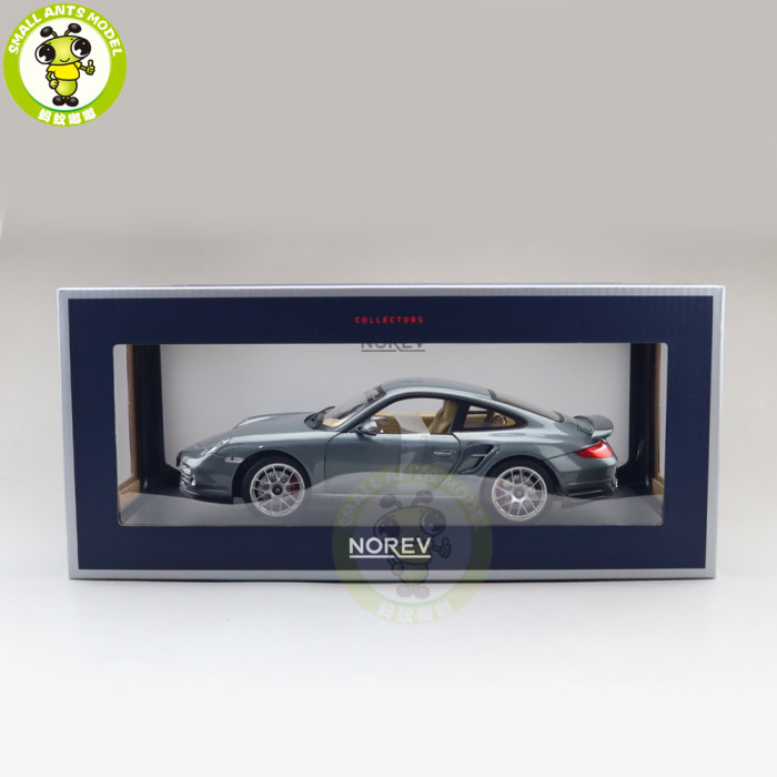 1/18 Norev Porsche 911 Turbo 2010 Diecast Model Toys Car Boys Girls Gifts