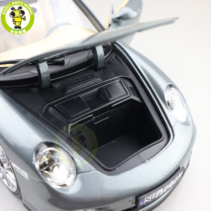 1/18 Norev Porsche 911 Turbo 2010 Diecast Model Toys Car Boys Girls Gifts