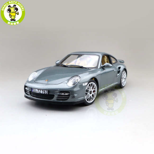 1/18 Norev Porsche 911 Turbo 2010 Diecast Model Toys Car Boys Girls Gifts