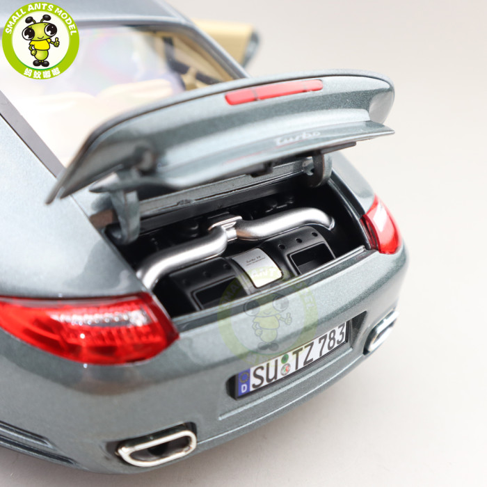 1/18 Norev Porsche 911 Turbo 2010 Diecast Model Toys Car Boys Girls Gifts