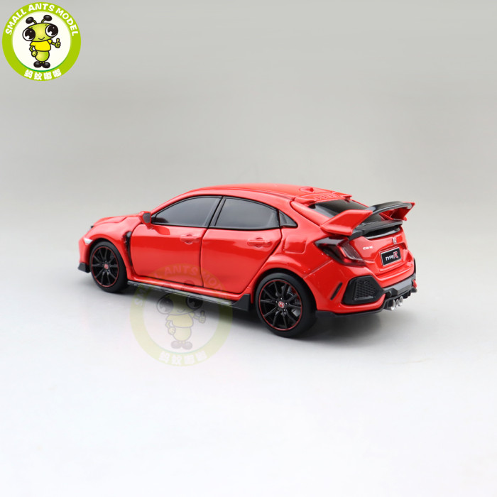 1/32 JKM HONDA CIVIC FK8 TYPE R Sound Light Diecast Model Toys Car Boys Girls Gifts
