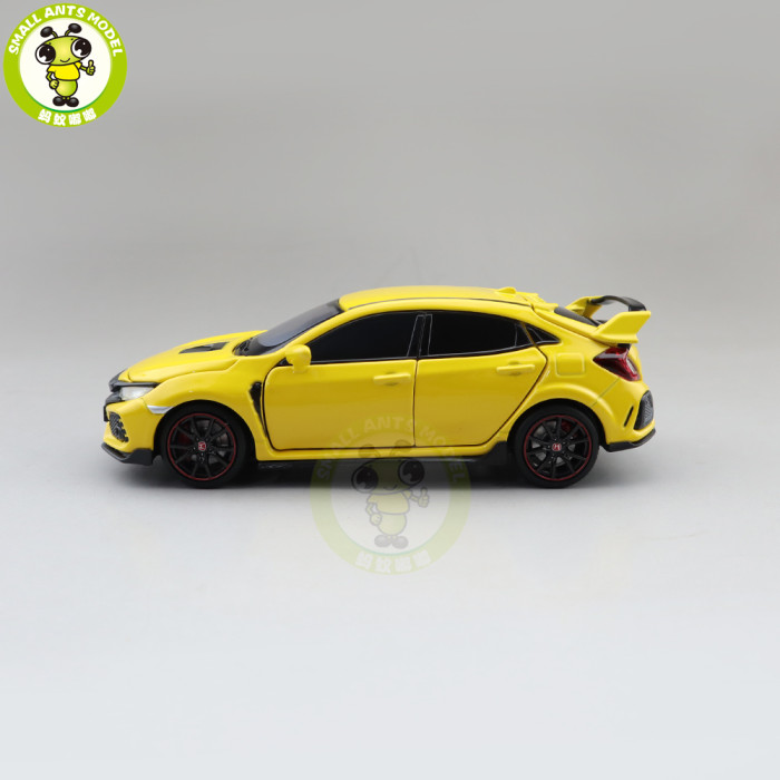 1/32 JKM HONDA CIVIC FK8 TYPE R Sound Light Diecast Model Toys Car Boys Girls Gifts