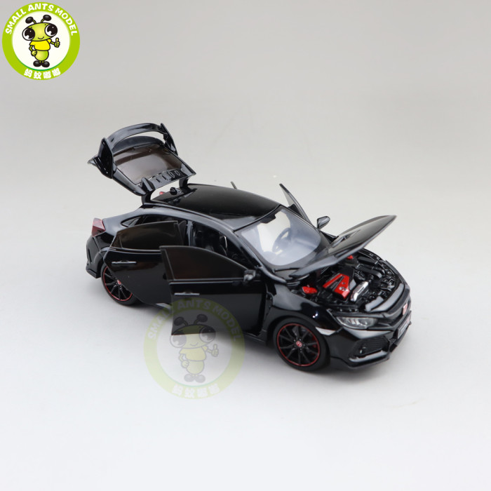 1/32 JKM HONDA CIVIC FK8 TYPE R Sound Light Diecast Model Toys Car Boys Girls Gifts