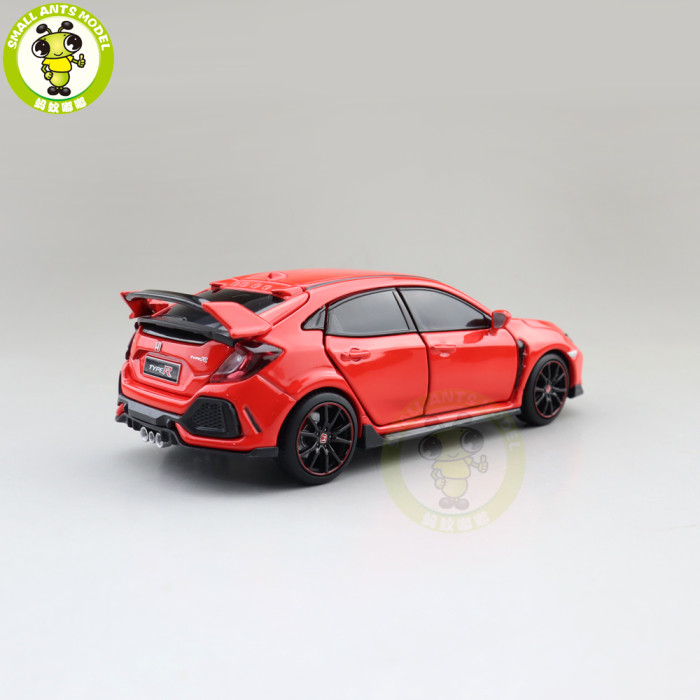 1/32 JKM HONDA CIVIC FK8 TYPE R Sound Light Diecast Model Toys Car Boys Girls Gifts