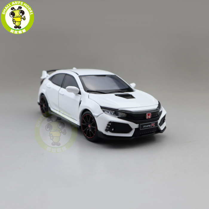 1/32 JKM HONDA CIVIC FK8 TYPE R Sound Light Diecast Model Toys Car Boys Girls Gifts