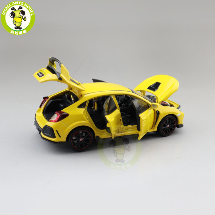 1/32 JKM HONDA CIVIC FK8 TYPE R Sound Light Diecast Model Toys Car Boys Girls Gifts