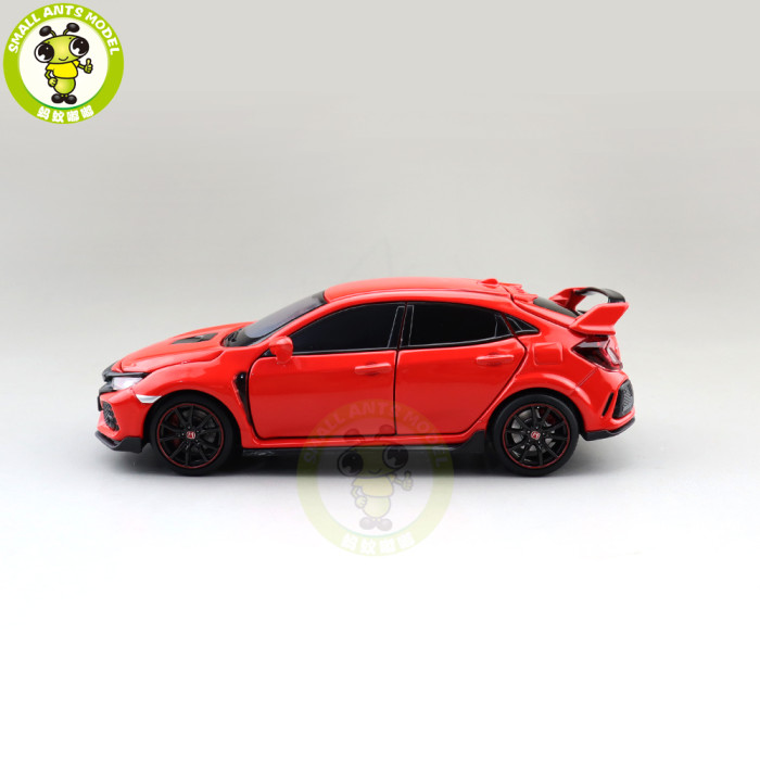 1/32 JKM HONDA CIVIC FK8 TYPE R Sound Light Diecast Model Toys Car Boys Girls Gifts