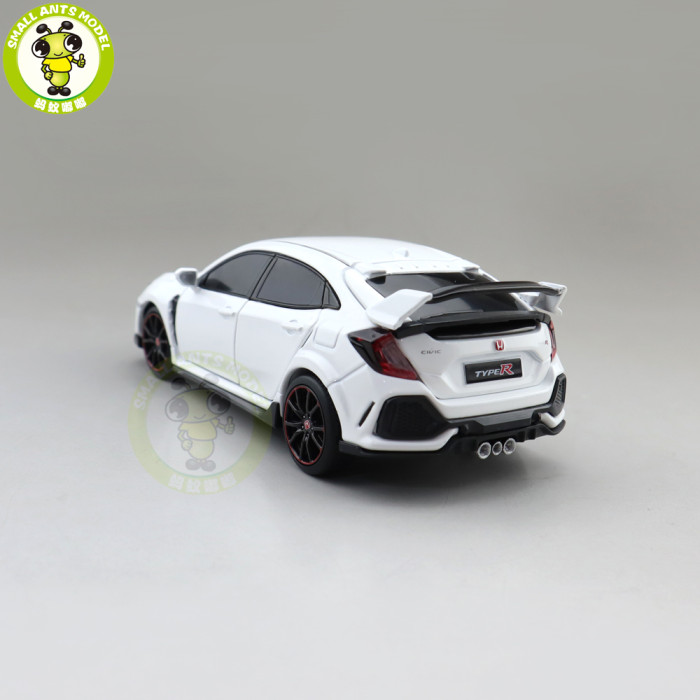 1/32 JKM HONDA CIVIC FK8 TYPE R Sound Light Diecast Model Toys Car Boys Girls Gifts