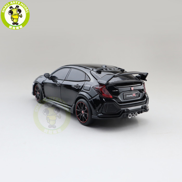 1/32 JKM HONDA CIVIC FK8 TYPE R Sound Light Diecast Model Toys Car Boys Girls Gifts
