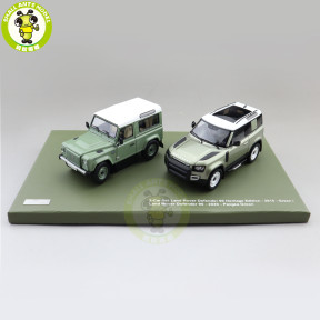 1/43 Almost Real Land Rover Defender 90 2015 And 2020 Diecast Model Toys Car Boys Girls Gifts