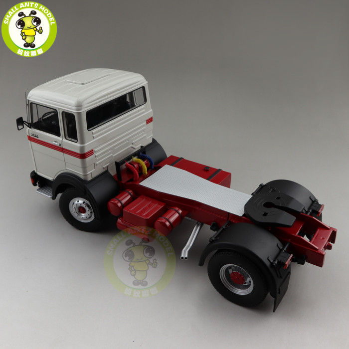 1/18 ROAD KINGS KK Benz Lps 1632 Tractor Truck 1969 Diecast Model Car Toy Gifts
