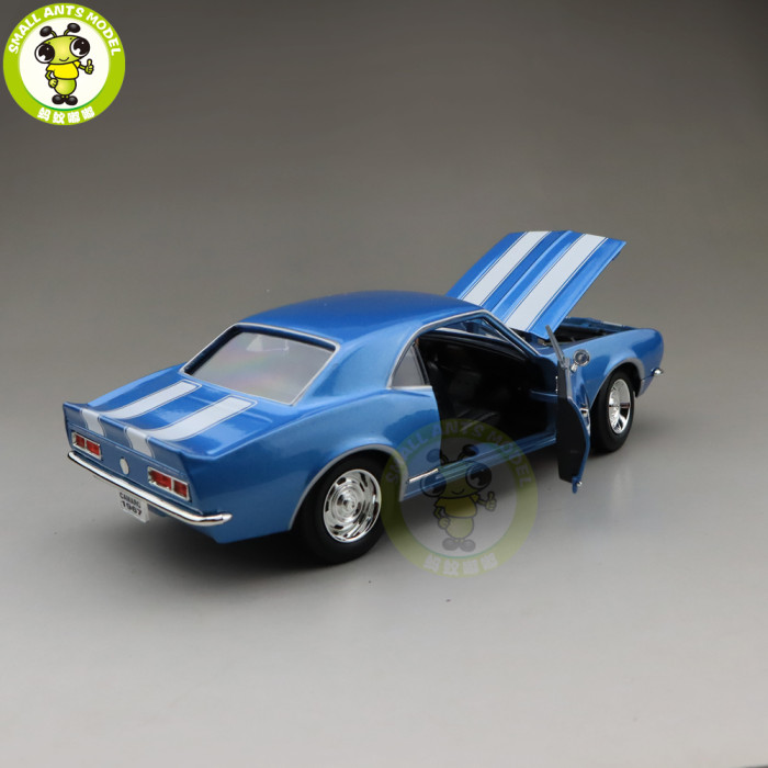 1/18 1967 Chevrolet CAMARO Z28 Road Signature Diecast Model Car Toys Boys Girls Gift