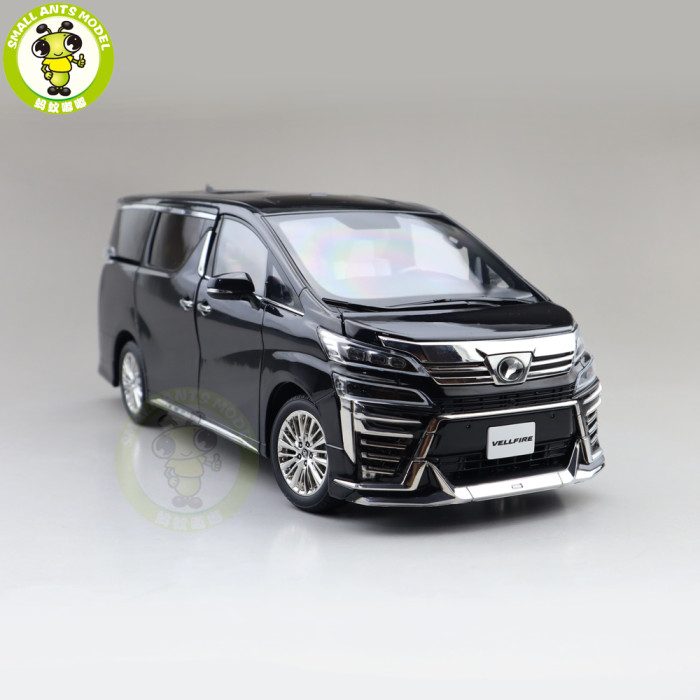 1/18 KENGFAI Toyota Vellfire MPV LHD And RHD Diecast Model Toys Car Adult Gifts Black