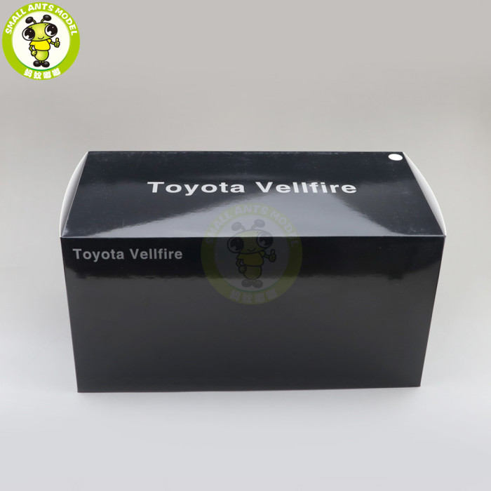 1/18 KENGFAI Toyota Vellfire MPV LHD And RHD Diecast Model Toys Car Adult Gifts White