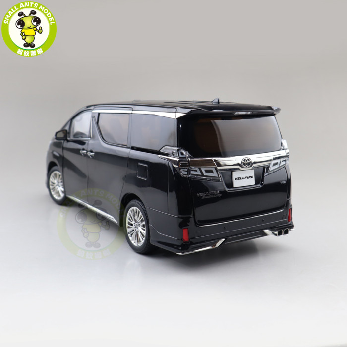 1/18 KENGFAI Toyota Vellfire MPV LHD And RHD Diecast Model Toys Car Adult Gifts Black