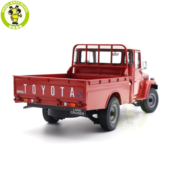 1/18 Toyota Land Cruiser 40 LC40 Pickup Truck KYOSHO Diecast Model Toys Car Gifts