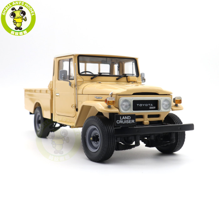 1/18 Toyota Land Cruiser 40 LC40 Pickup Truck KYOSHO Diecast Model Toys Car Gifts