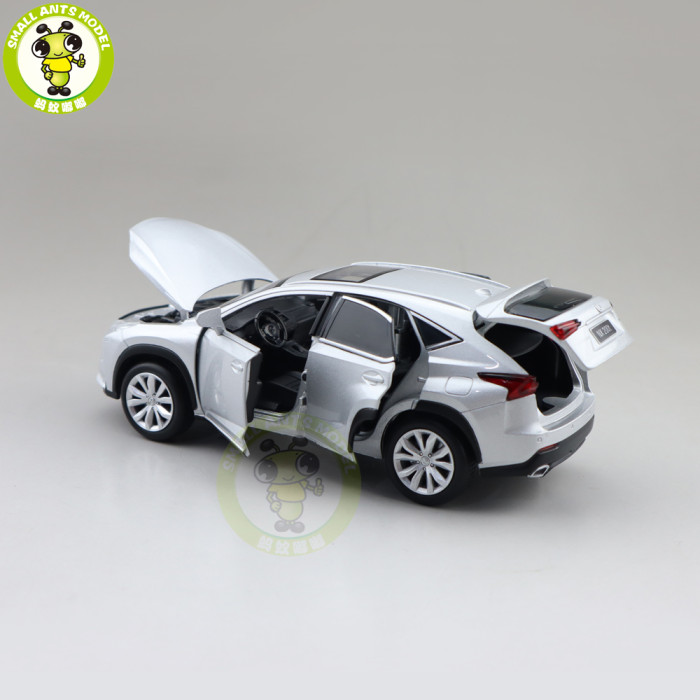 1/32 JACKIEKIM Toyota Lexus NX200T Diecast Model CAR SUV Toys for kids children Sound Lighting Pull Back gifts