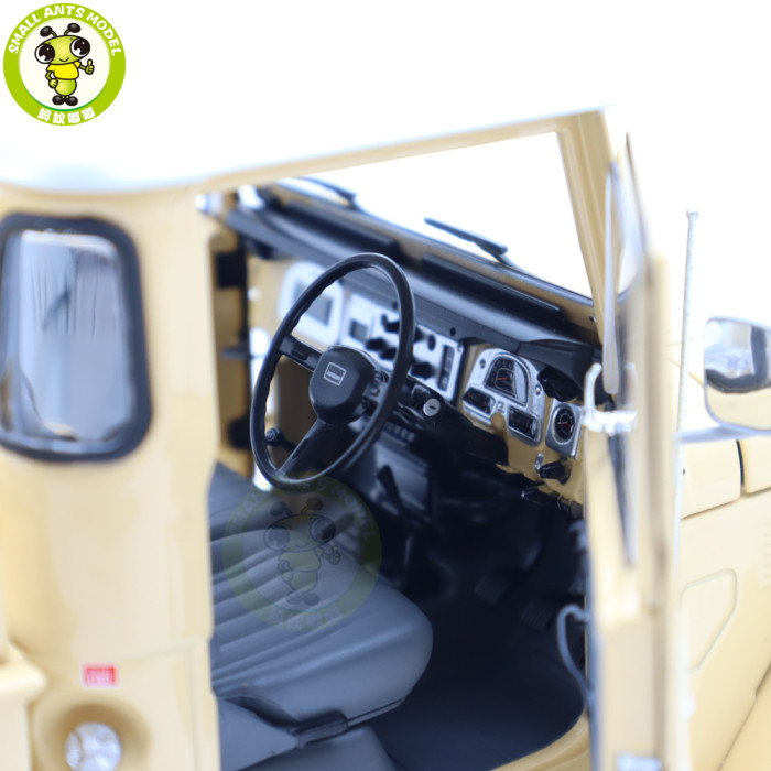 1/18 Toyota Land Cruiser 40 LC40 Pickup Truck KYOSHO Diecast Model Toys Car Gifts