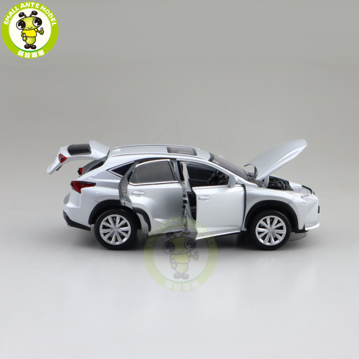 1/32 JACKIEKIM Toyota Lexus NX200T Diecast Model CAR SUV Toys for kids children Sound Lighting Pull Back gifts