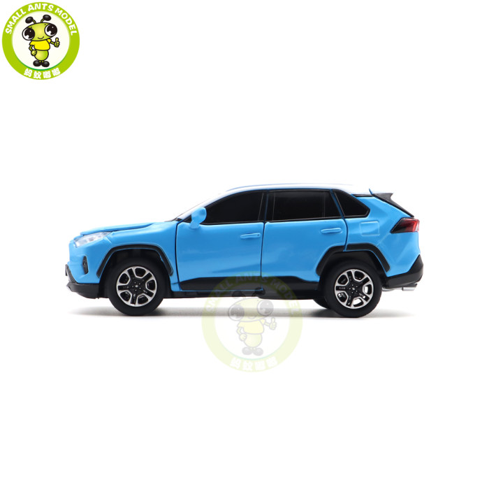 1/32 JKM TOYOTA RAV4 RAV 4 Sound Light Diecast Model Toys Car Boys Girls Gifts