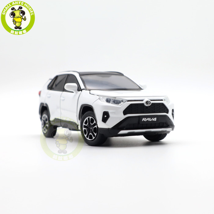 1/32 JKM TOYOTA RAV4 RAV 4 Sound Light Diecast Model Toys Car Boys Girls Gifts