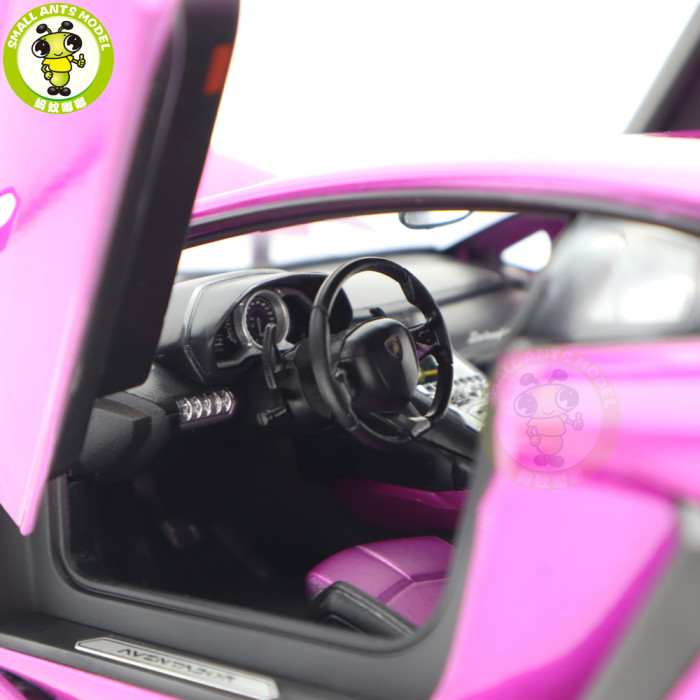 1/18 Lamborghini Aventador LP700-4 LP700 Welly FX Diecast Model Racing Car Toys Kids Gifts