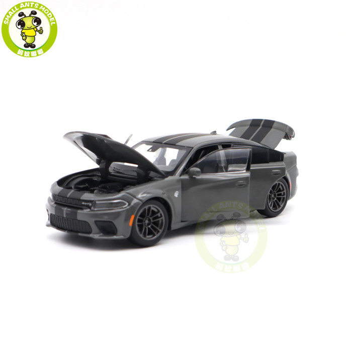 1/32 JKM Dodge Charger SRT Diecast Model Car Toys Kids Boys Gilrs Gifts Sound Lighting