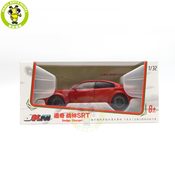 1/32 JKM Dodge Charger SRT Diecast Model Car Toys Kids Boys Gilrs Gifts Sound Lighting