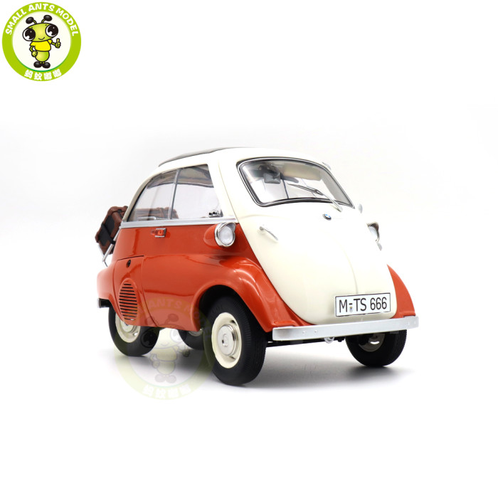 1/12 BMW ISETTA KENGFAI Diecast Model Car Toys Boys Girls Gifts