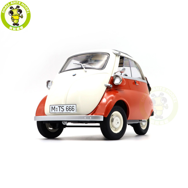 1/12 BMW ISETTA KENGFAI Diecast Model Car Toys Boys Girls Gifts