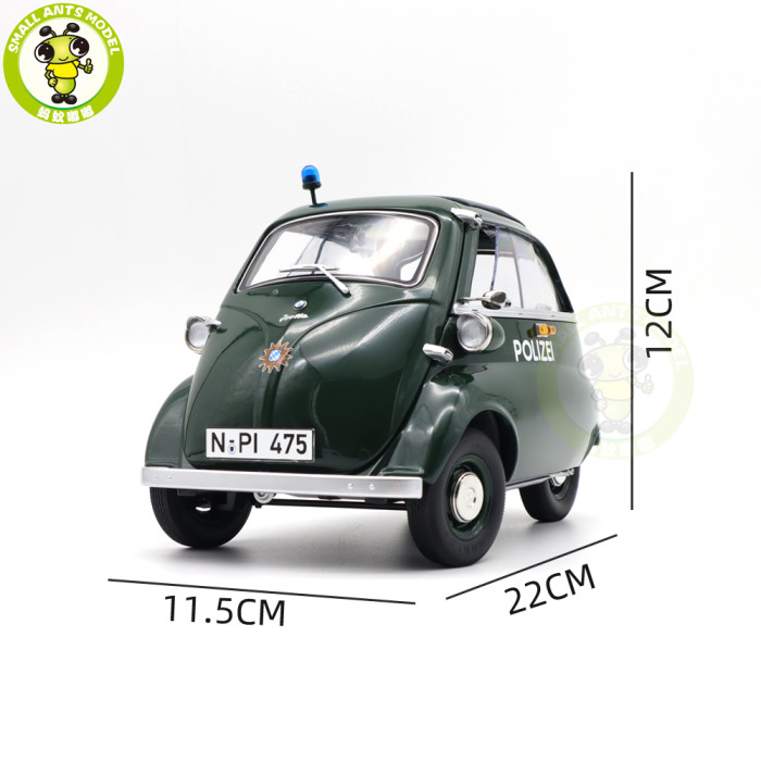 1/12 BMW ISETTA KENGFAI Diecast Model Car Toys Boys Girls Gifts