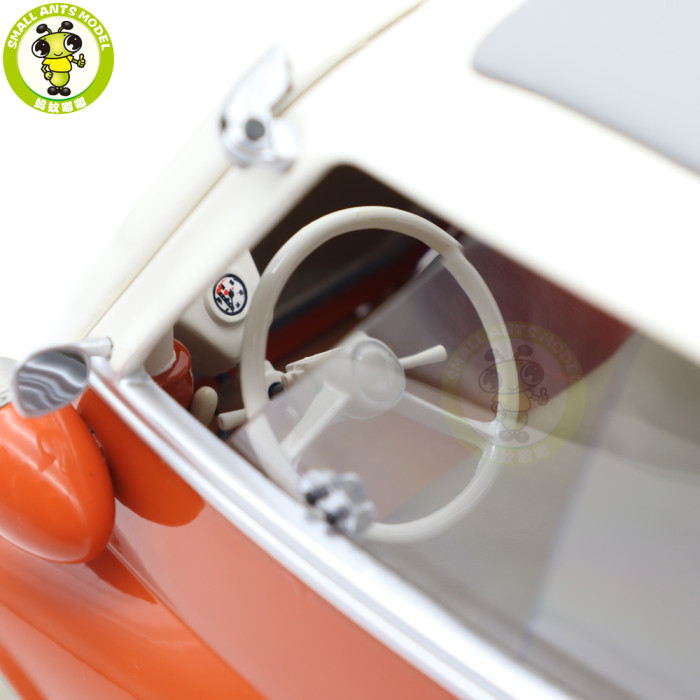 1/12 BMW ISETTA KENGFAI Diecast Model Car Toys Boys Girls Gifts