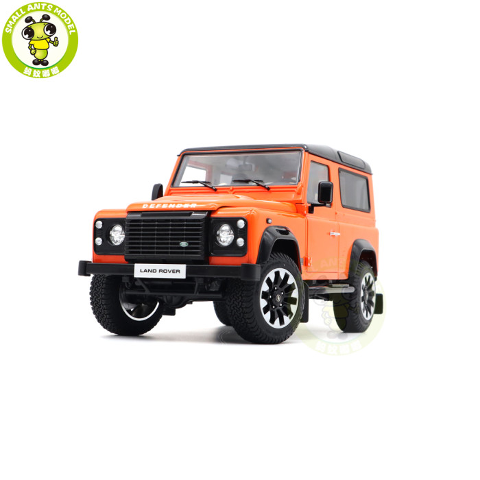 1/18 LCD Land Rover Defender 90 Works V8 70th 2017 Diecast Model Car Toys Boys Girls Gifts