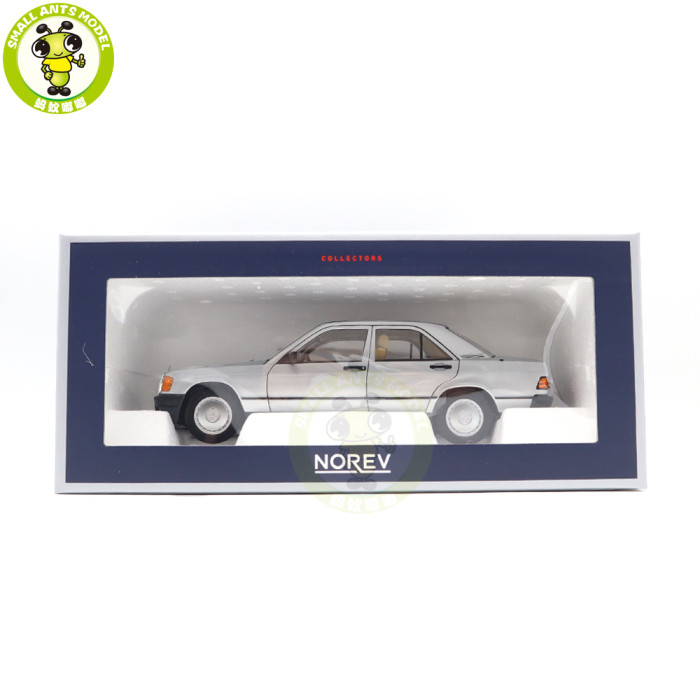 1/18 Mercedes Benz 190E 190 E W201 C CLASS Norev Diecast Model Toys Car Boys Girls Gifts