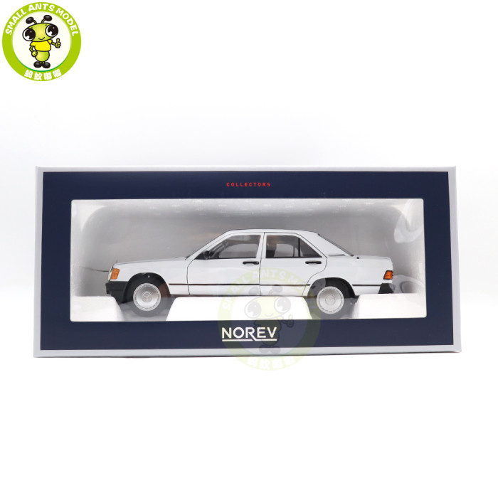 1/18 Mercedes Benz 190E 190 E W201 C CLASS Norev Diecast Model Toys Car Boys Girls Gifts