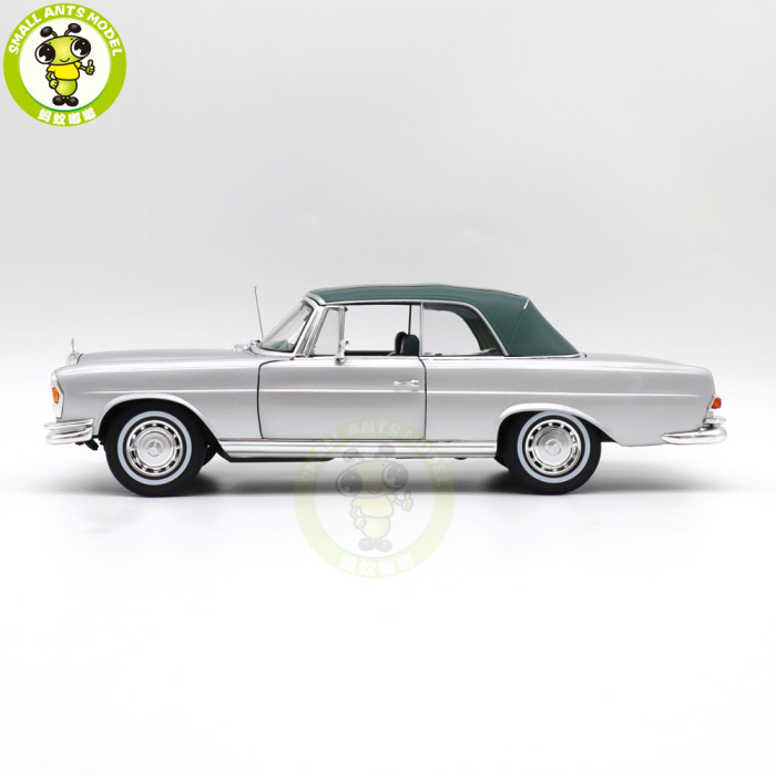 1/18 Mercedes Benz 280SE Cabriolet 1969 Norev 183761 Diecast Model Toys Car Boys Girls Gifts