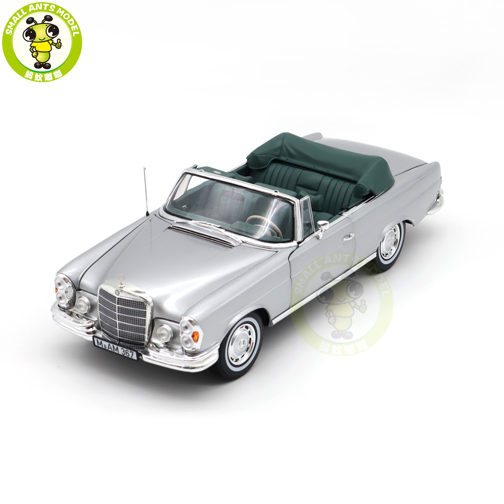 1/18 Mercedes Benz 280SE Cabriolet 1969 Norev 183761 Diecast Model