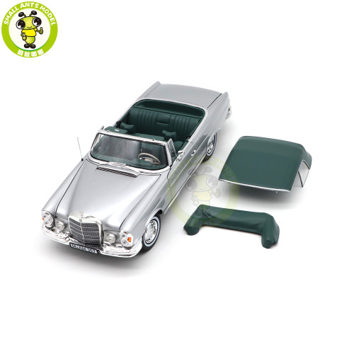 1/18 Mercedes Benz 280SE Cabriolet 1969 Norev 183761 Diecast Model Toys Car Boys Girls Gifts
