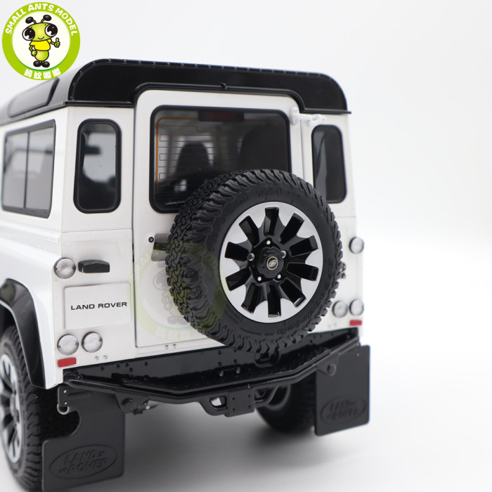 1/18 LCD Land Rover Defender 90 Works V8 70th 2017 Diecast Model Car Toys Boys Girls Gifts