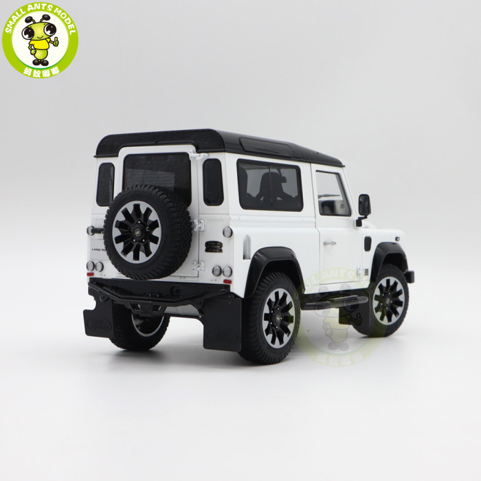 1/18 LCD Land Rover Defender 90 Works V8 70th 2017 Diecast Model Car Toys Boys Girls Gifts